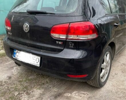 Черный Фольксваген Гольф, объемом двигателя 1.4 л и пробегом 220 тыс. км за 5900 $, фото 2 на Automoto.ua