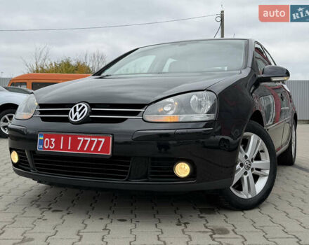 Черный Фольксваген Гольф, объемом двигателя 1.6 л и пробегом 189 тыс. км за 6650 $, фото 2 на Automoto.ua