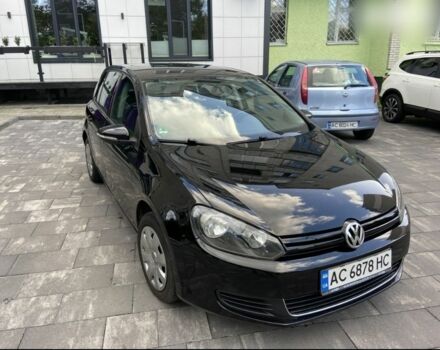Черный Фольксваген Гольф, объемом двигателя 1.4 л и пробегом 217 тыс. км за 6700 $, фото 2 на Automoto.ua