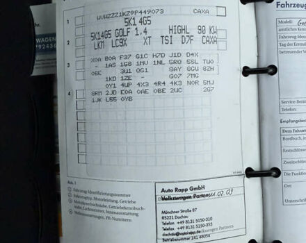 Черный Фольксваген Гольф, объемом двигателя 1.4 л и пробегом 227 тыс. км за 8500 $, фото 101 на Automoto.ua
