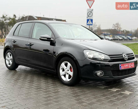 Черный Фольксваген Гольф, объемом двигателя 1.4 л и пробегом 227 тыс. км за 8500 $, фото 12 на Automoto.ua