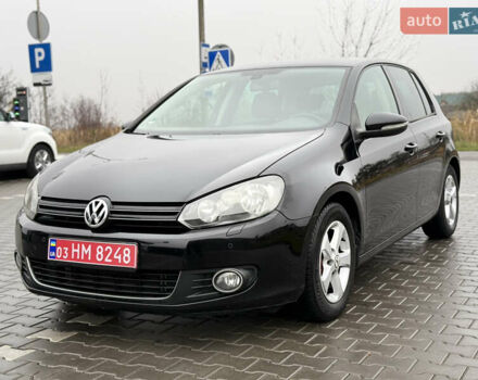 Черный Фольксваген Гольф, объемом двигателя 1.4 л и пробегом 227 тыс. км за 8500 $, фото 2 на Automoto.ua