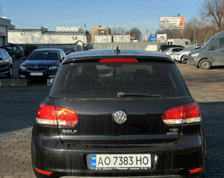 Черный Фольксваген Гольф, объемом двигателя 1.2 л и пробегом 243 тыс. км за 7700 $, фото 6 на Automoto.ua