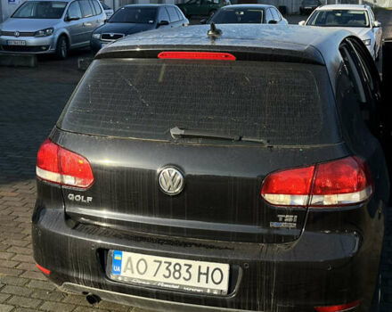 Черный Фольксваген Гольф, объемом двигателя 1.2 л и пробегом 243 тыс. км за 7700 $, фото 15 на Automoto.ua