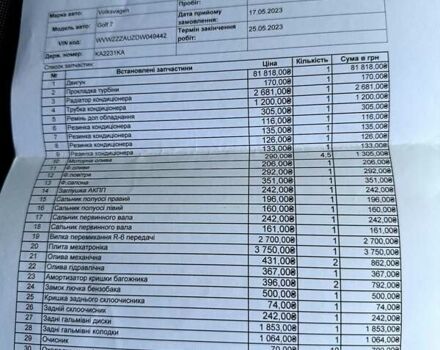 Черный Фольксваген Гольф, объемом двигателя 1.4 л и пробегом 180 тыс. км за 12500 $, фото 13 на Automoto.ua