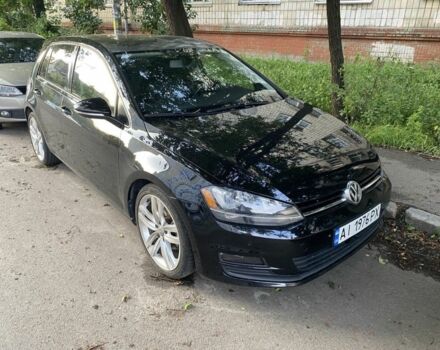 Черный Фольксваген Гольф, объемом двигателя 2 л и пробегом 205 тыс. км за 11500 $, фото 1 на Automoto.ua