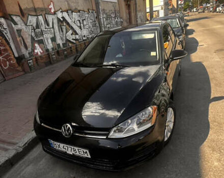 Черный Фольксваген Гольф, объемом двигателя 1.8 л и пробегом 130 тыс. км за 12000 $, фото 1 на Automoto.ua
