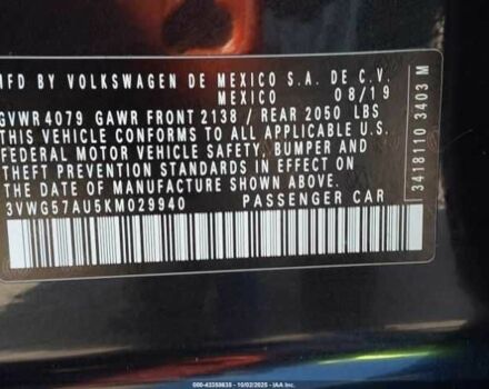 Черный Фольксваген Гольф, объемом двигателя 0 л и пробегом 58 тыс. км за 2500 $, фото 8 на Automoto.ua