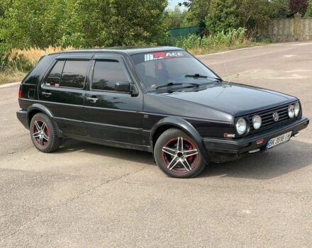 Черный Фольксваген Гольф, объемом двигателя 1.8 л и пробегом 100 тыс. км за 1699 $, фото 6 на Automoto.ua