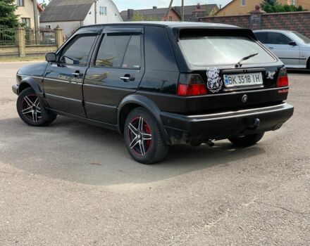 Черный Фольксваген Гольф, объемом двигателя 1.8 л и пробегом 100 тыс. км за 1699 $, фото 3 на Automoto.ua