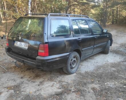 Черный Фольксваген Гольф, объемом двигателя 1.9 л и пробегом 280 тыс. км за 1500 $, фото 3 на Automoto.ua