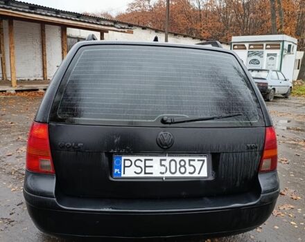 Черный Фольксваген Гольф, объемом двигателя 1.9 л и пробегом 235 тыс. км за 1850 $, фото 4 на Automoto.ua