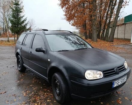 Черный Фольксваген Гольф, объемом двигателя 1.9 л и пробегом 235 тыс. км за 1850 $, фото 1 на Automoto.ua