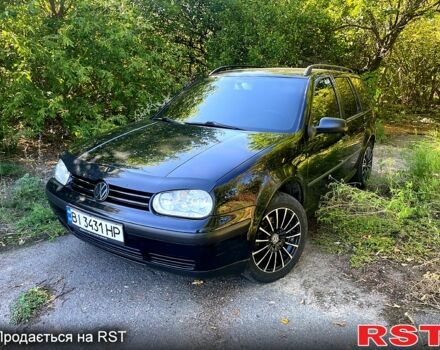 Черный Фольксваген Гольф, объемом двигателя 1.6 л и пробегом 295 тыс. км за 4600 $, фото 2 на Automoto.ua