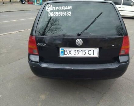 Черный Фольксваген Гольф, объемом двигателя 1.6 л и пробегом 360 тыс. км за 3700 $, фото 5 на Automoto.ua
