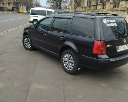 Черный Фольксваген Гольф, объемом двигателя 1.6 л и пробегом 360 тыс. км за 3700 $, фото 9 на Automoto.ua