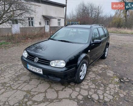 Черный Фольксваген Гольф, объемом двигателя 1.6 л и пробегом 245 тыс. км за 3950 $, фото 1 на Automoto.ua