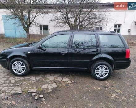Черный Фольксваген Гольф, объемом двигателя 1.6 л и пробегом 245 тыс. км за 3950 $, фото 4 на Automoto.ua