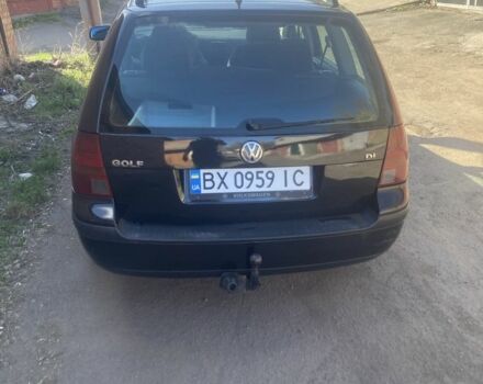 Черный Фольксваген Гольф, объемом двигателя 1.9 л и пробегом 350 тыс. км за 4900 $, фото 2 на Automoto.ua