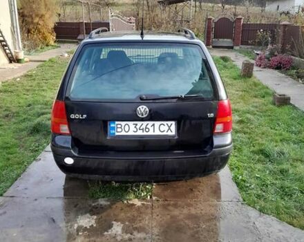 Черный Фольксваген Гольф, объемом двигателя 1.6 л и пробегом 190 тыс. км за 4200 $, фото 2 на Automoto.ua