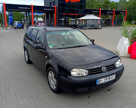 Черный Фольксваген Гольф, объемом двигателя 1.6 л и пробегом 215 тыс. км за 4300 $, фото 11 на Automoto.ua