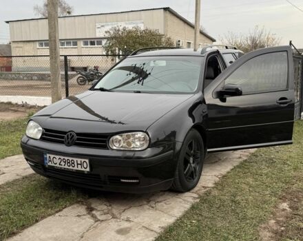 Чорний Фольксваген Гольф, об'ємом двигуна 1.6 л та пробігом 340 тис. км за 4200 $, фото 4 на Automoto.ua