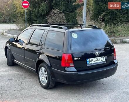 Черный Фольксваген Гольф, объемом двигателя 1.6 л и пробегом 272 тыс. км за 4500 $, фото 3 на Automoto.ua