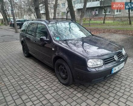 Черный Фольксваген Гольф, объемом двигателя 1.6 л и пробегом 185 тыс. км за 2900 $, фото 8 на Automoto.ua