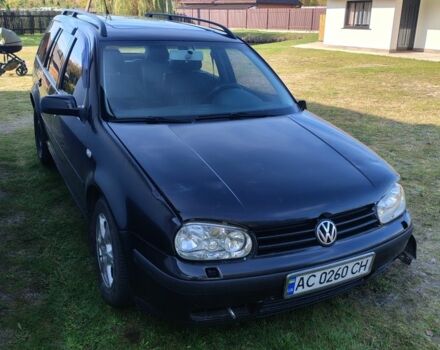 Черный Фольксваген Гольф, объемом двигателя 1.9 л и пробегом 350 тыс. км за 2628 $, фото 1 на Automoto.ua