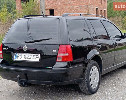 Фольксваген Гольф 2003 у Бучаче на Automoto.ua Чорний Фольксваген Гольф, об'ємом двигуна 1.6 л та пробігом 300 тис. км за 4250 $, фото 10 на Automoto.ua