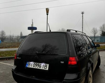 Черный Фольксваген Гольф, объемом двигателя 1.6 л и пробегом 270 тыс. км за 4800 $, фото 3 на Automoto.ua