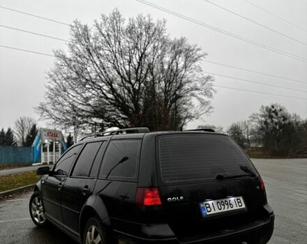 Черный Фольксваген Гольф, объемом двигателя 1.6 л и пробегом 270 тыс. км за 4800 $, фото 4 на Automoto.ua