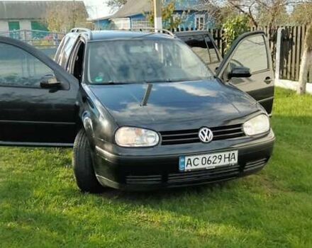 Черный Фольксваген Гольф, объемом двигателя 1.6 л и пробегом 210 тыс. км за 4000 $, фото 10 на Automoto.ua