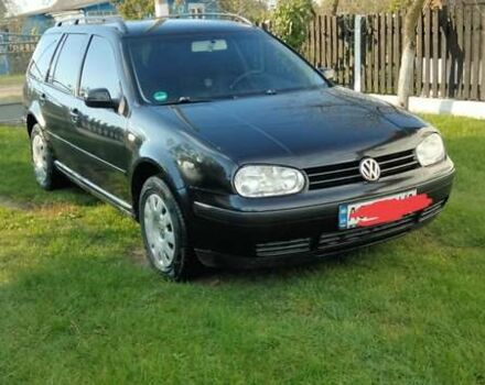 Черный Фольксваген Гольф, объемом двигателя 1.6 л и пробегом 210 тыс. км за 4000 $, фото 7 на Automoto.ua