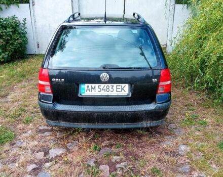 Черный Фольксваген Гольф, объемом двигателя 1.6 л и пробегом 200 тыс. км за 5500 $, фото 2 на Automoto.ua