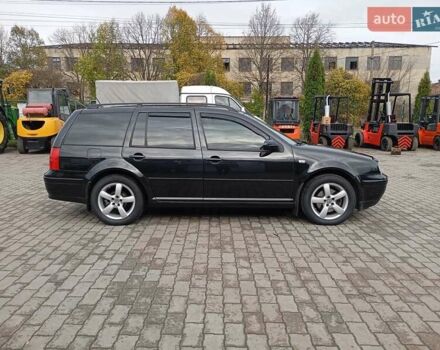 Черный Фольксваген Гольф, объемом двигателя 1.9 л и пробегом 314 тыс. км за 4850 $, фото 2 на Automoto.ua