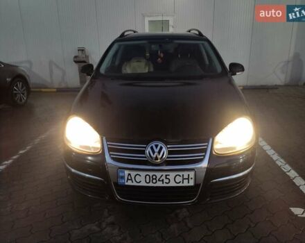 Черный Фольксваген Гольф, объемом двигателя 1.9 л и пробегом 320 тыс. км за 6400 $, фото 1 на Automoto.ua