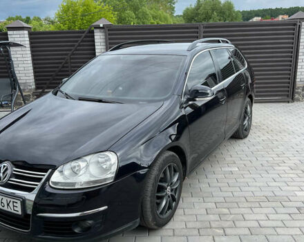 Черный Фольксваген Гольф, объемом двигателя 1.9 л и пробегом 315 тыс. км за 6750 $, фото 2 на Automoto.ua
