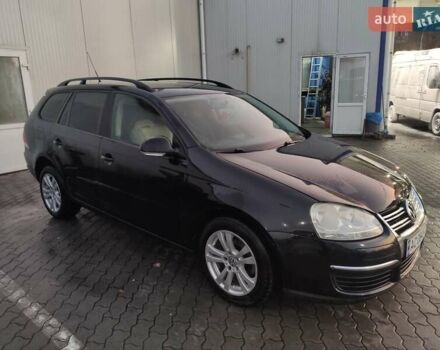 Черный Фольксваген Гольф, объемом двигателя 1.9 л и пробегом 320 тыс. км за 6400 $, фото 4 на Automoto.ua
