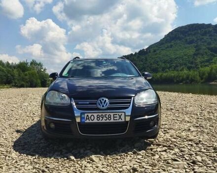 Черный Фольксваген Гольф, объемом двигателя 1.9 л и пробегом 214 тыс. км за 6500 $, фото 3 на Automoto.ua