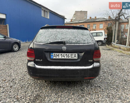 Черный Фольксваген Гольф, объемом двигателя 1.9 л и пробегом 200 тыс. км за 4300 $, фото 5 на Automoto.ua