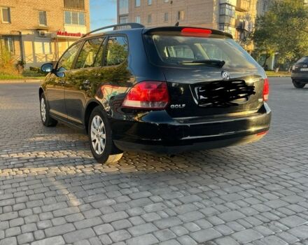 Черный Фольксваген Гольф, объемом двигателя 1.9 л и пробегом 349 тыс. км за 2750 $, фото 6 на Automoto.ua