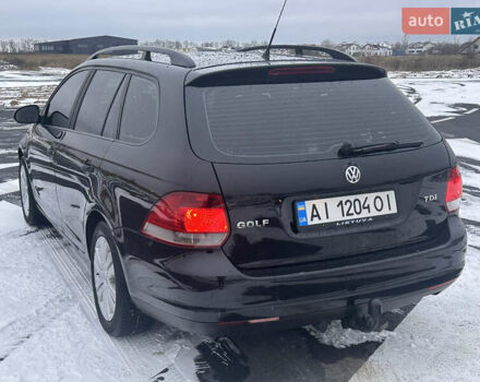 Черный Фольксваген Гольф, объемом двигателя 1.9 л и пробегом 261 тыс. км за 6800 $, фото 5 на Automoto.ua