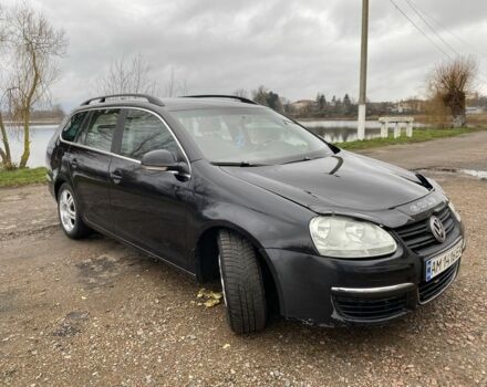Черный Фольксваген Гольф, объемом двигателя 1.9 л и пробегом 359 тыс. км за 3900 $, фото 6 на Automoto.ua