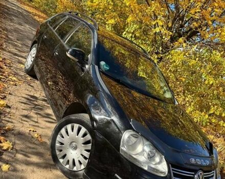 Черный Фольксваген Гольф, объемом двигателя 1.9 л и пробегом 293 тыс. км за 6000 $, фото 1 на Automoto.ua