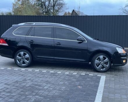 Черный Фольксваген Гольф, объемом двигателя 2 л и пробегом 321 тыс. км за 6500 $, фото 2 на Automoto.ua