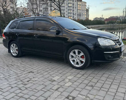 Черный Фольксваген Гольф, объемом двигателя 1.9 л и пробегом 263 тыс. км за 6200 $, фото 4 на Automoto.ua