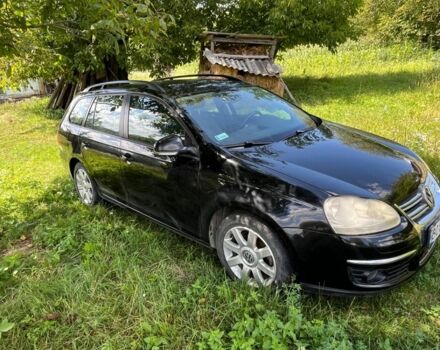 Черный Фольксваген Гольф, объемом двигателя 1.9 л и пробегом 275 тыс. км за 5500 $, фото 5 на Automoto.ua