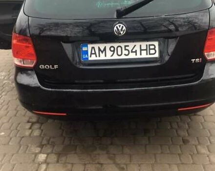 Черный Фольксваген Гольф, объемом двигателя 1.4 л и пробегом 190 тыс. км за 6450 $, фото 23 на Automoto.ua