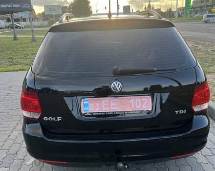 Черный Фольксваген Гольф, объемом двигателя 1.9 л и пробегом 192 тыс. км за 6700 $, фото 4 на Automoto.ua